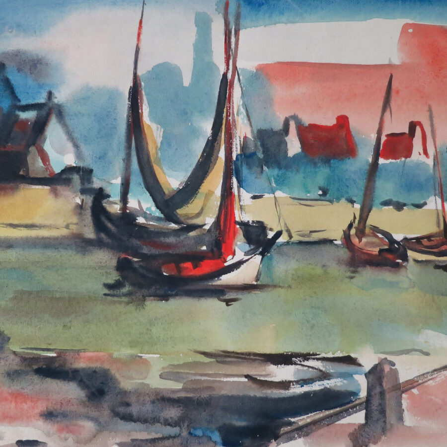 Fischerboote im Hafen