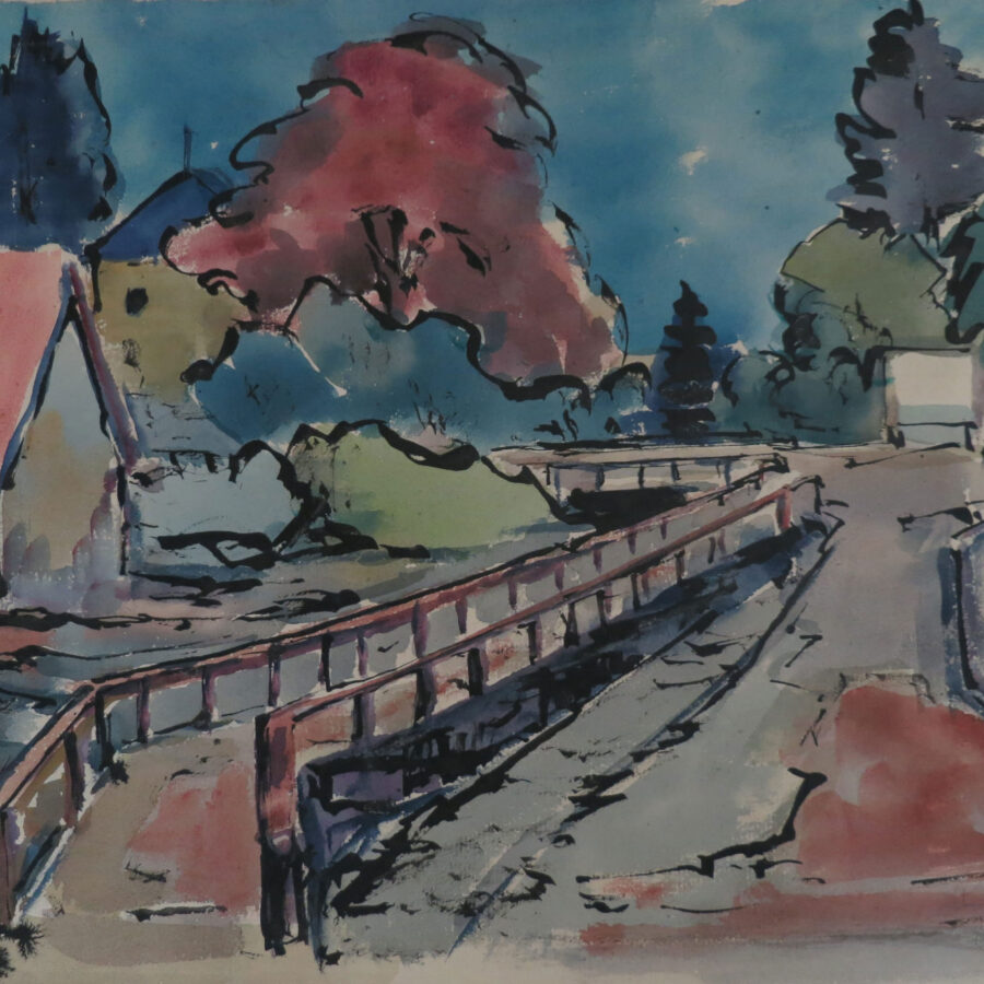 Straße in Neugersdorf