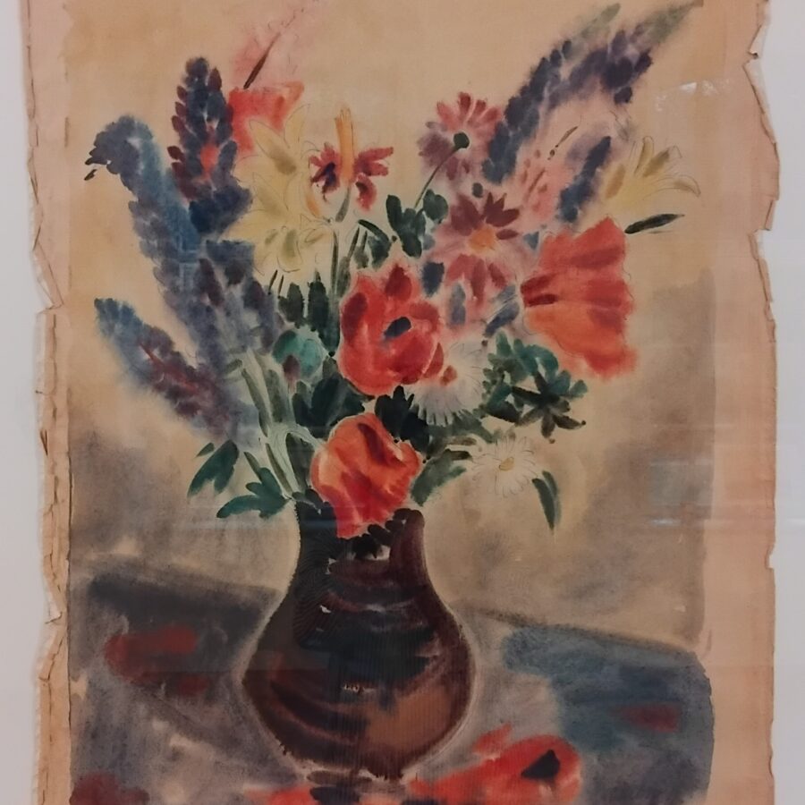 Vase mit Blumen