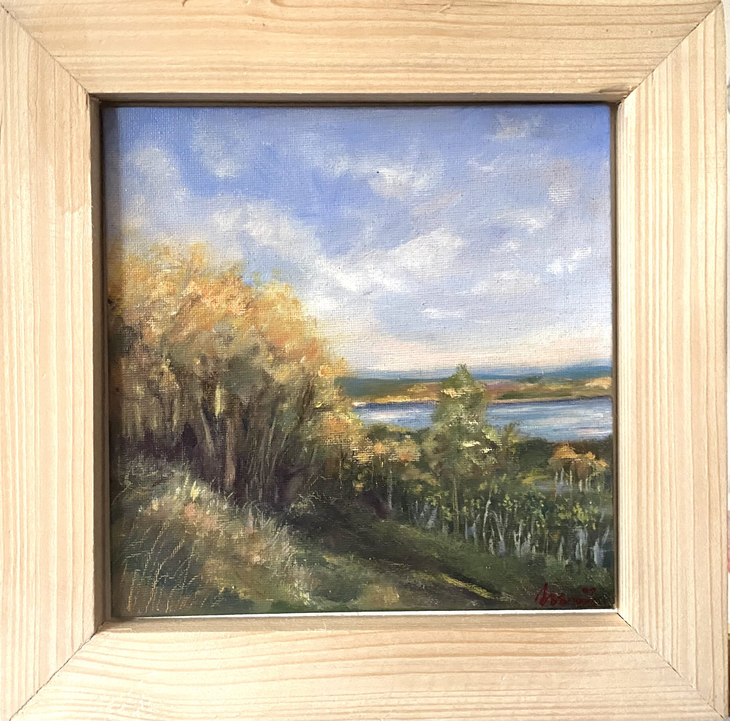 Herbstblick auf Berzdorfer See